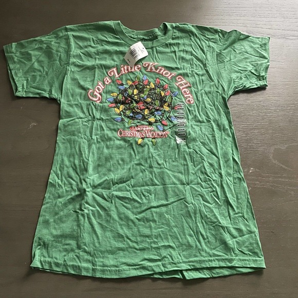 National Lampoon’s Christmas Vacation Adult Medium Shirt Got a Little Knot Here - Picture 1 of 4